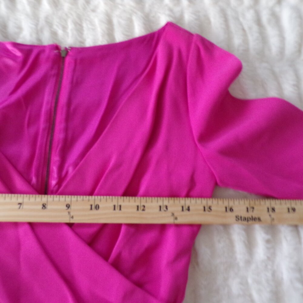 NWOT Dolce and Gabbana pink long sleeve barbie mini dress 40/S - Picture 6 of 12